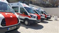 Nevşehir İl Sağlık Müdürlüğüne 5 Yeni Ambulans Alındı 12.04.2019